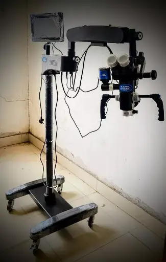 5 Step Olympus Plastic Surgery Operating Microscope LED 24'' WITH Heavy Base